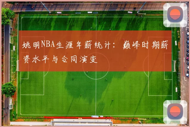 姚明NBA生涯年薪统计：巅峰时期薪资水平与合同演变